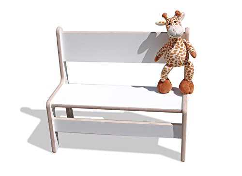 Die Schreiner - Christoph Siegel Kinderbank - NEU - weiß - sehr stabil - 2