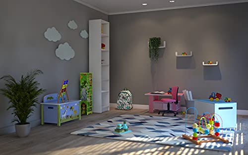 Topstar 70570BB10 High S’cool, Kinder- und Jugenddrehstuhl, Schreibtischstuhl für Kinder, Bezugsstoff pink - 13