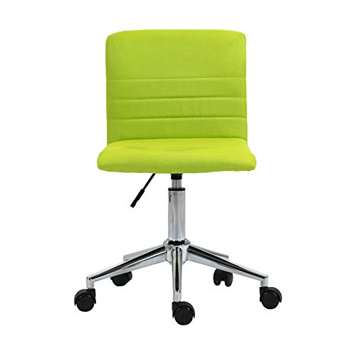 SVITA Linus Schreibtischstuhl Kinder Drehstuhl Stoffbezug Grün - 4