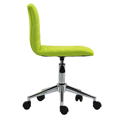 SVITA Linus Schreibtischstuhl Kinder Drehstuhl Stoffbezug Grün - 5