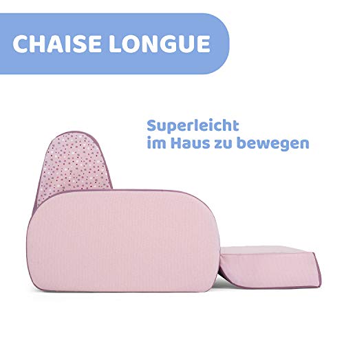 Chicco Twist Kindersessel Umwandelbar in Chaise Longue und Sofa, Kindersessel mit 3 Konfigurationen, Bequem und Leicht, Umwandelbar mit 1 Handgriff - für Kinder ab 12 Monaten - 5