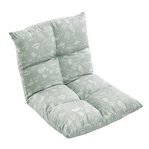 howa 2 in 1 Kindersessel + Kinderliege Bodensessel Lehne 6 Fach verstellbar Seaworld 86022 - 6