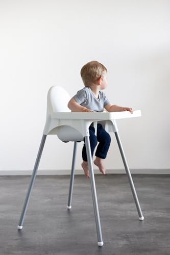 IKEA Antilop Hochstuhl mit Tablett, Weiß - 3