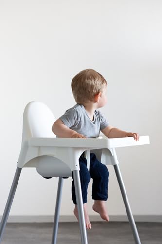 IKEA Antilop Hochstuhl mit Tablett, Weiß - 5