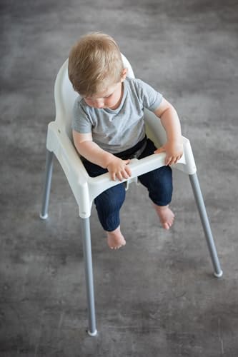 IKEA Antilop Hochstuhl mit Tablett, Weiß - 9